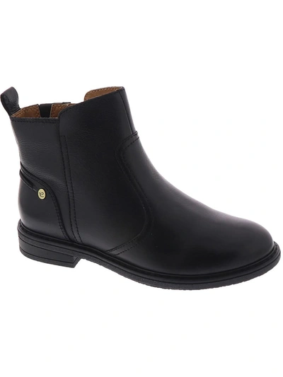EASY SPIRIT JUNA WOMENS LEATHER ANKLE BOOTIES 