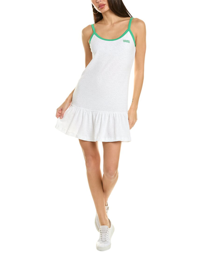Shop Sol Angeles Loop Terry Tennis Mini Dress In White