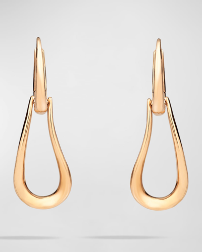 Shop Pomellato Fantina Earrings In Rose Gold