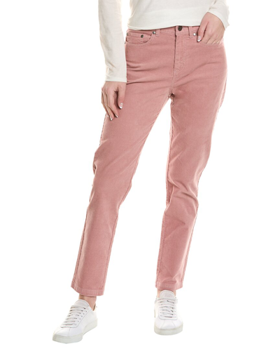 Shop Brooks Brothers 5-pocket Cord Pant In Pink