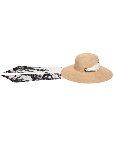 Shop Eugenia Kim Cassidy Straw Hat In Brown