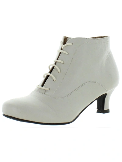 Array Sam Womens Leather Heeled Lace-up Boot In Multi
