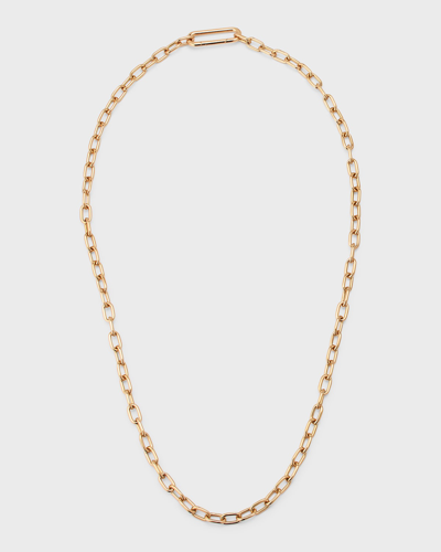 Shop Pomellato Iconica 18k Rose Gold Chain Necklace