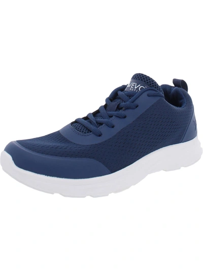 Shop Vevo Active Montrese Mens Fitness Workout Athletic And Training Shoes In Blue