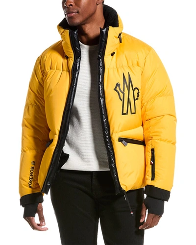 Shop Moncler Verdons Jacket In Yellow