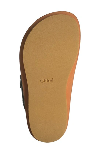 Shop Chloé Marah Cork Platform Sandal In Black