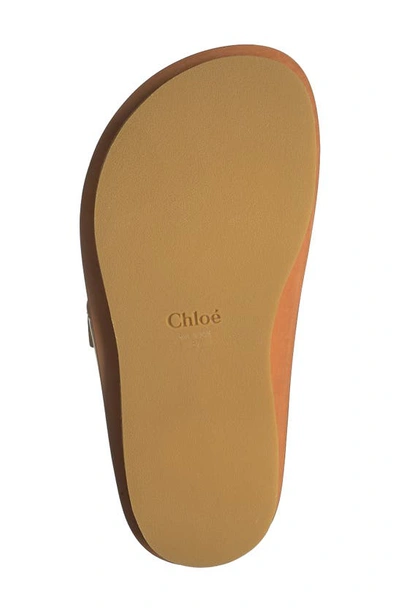 Shop Chloé Marah Cork Platform Sandal In Tan