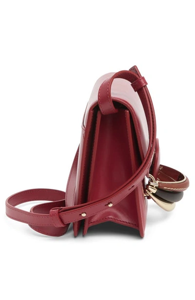 Shop Chloé Kattie Crossbody Bag In Smoked Red