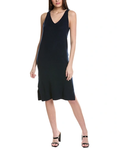 Shop Vince Camuto Tank Sweaterdress In Blue