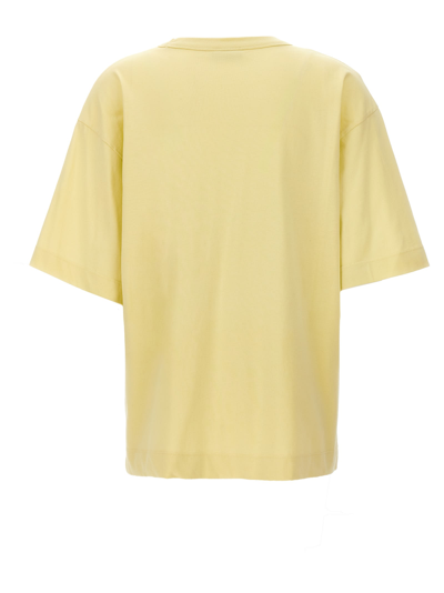 Shop Dries Van Noten Hegels T-shirt In Yellow