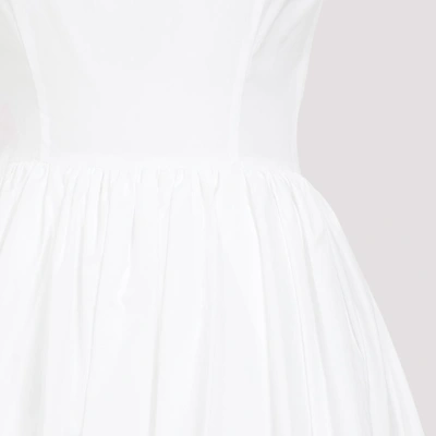Shop Marni Cotton Midi Dress In White