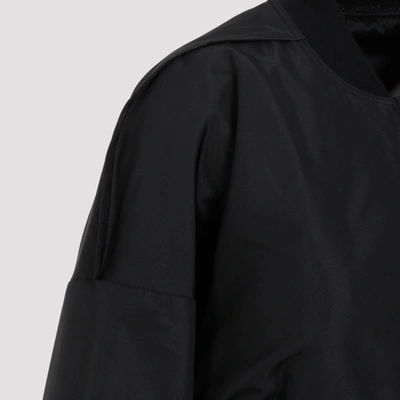 Shop Rick Owens Collage Bomber Jacket In Black