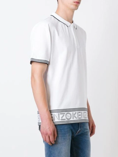 Shop Kenzo Letters Logo Polo Shirt