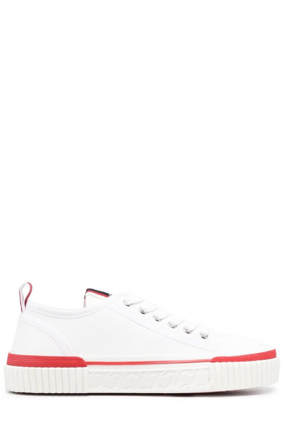 Shop Christian Louboutin Pedro Sneakers In White