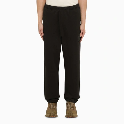 Shop Moncler X Roc Nation By Jay-z Black Cotton Sports Trousers With Logo