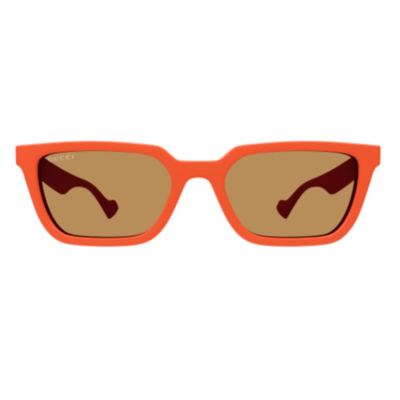 Shop Gucci Eyewear Cat In Orange