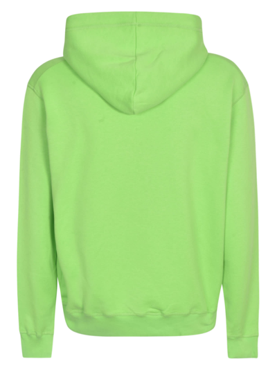 Shop Dsquared2 Icon Hoodie In Acid Green