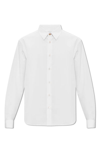 Shop Paul Smith Tailored Shirt In White