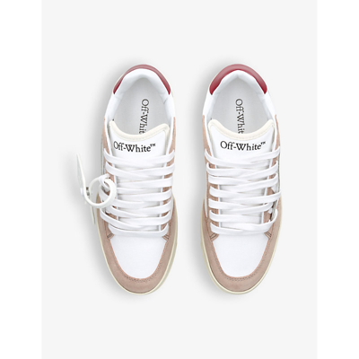 Off-white Shoes In White/red