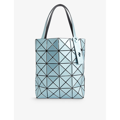 Shop Bao Bao Issey Miyake Lucent Pvc Tote Bag In Lt. Blue