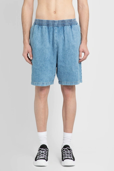 Shop Acne Studios Man Blue Shorts