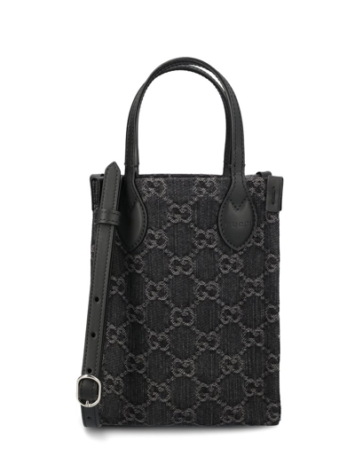 Shop Gucci Ophidia Gg Mini Bag In Multi