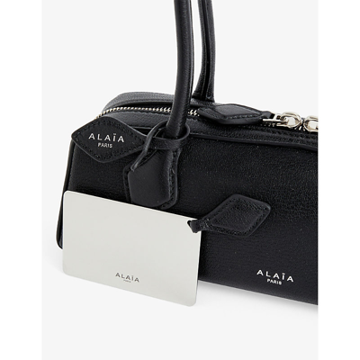 Alaïa Womens Noir Le Teckel Small Leather Top-handle Bag In Noir