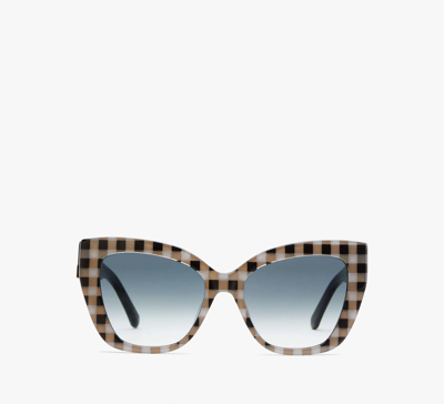 Shop Kate Spade Bexley Sunglasses In Natural