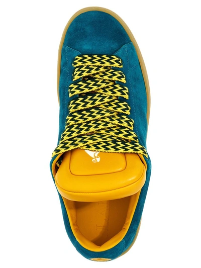 Shop Lanvin 'curb Lite' Sneakers In Multicolor
