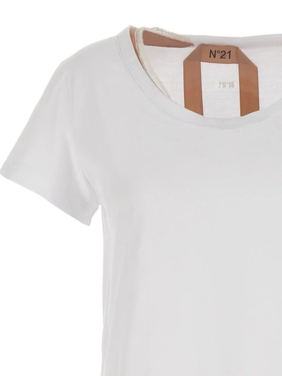 Shop N°21 Slip Insert T-shirt In White