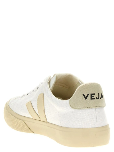 Shop Veja 'campo' Sneakers In White