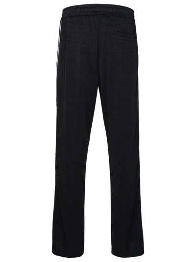 Shop Versace Black Polyester Pants