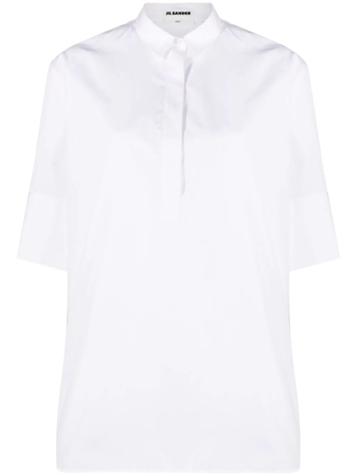 Shop Jil Sander `friday` Shirt In White
