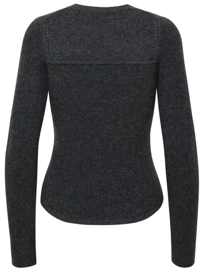 Shop Isabel Marant Brumea' Sweater In Grey Cahmere Blend In Black
