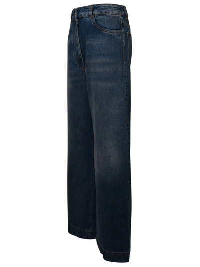 Shop Etro Blue Cotton Jeans In Black