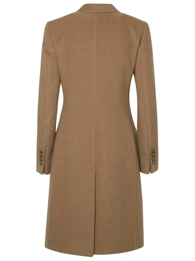 Shop Dolce & Gabbana Beige Camel Coat In Brown
