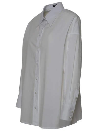 Shop Dolce & Gabbana White Cotton Shirt In Grey