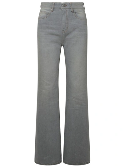 Shop Ami Alexandre Mattiussi Grey Cotton Jeans