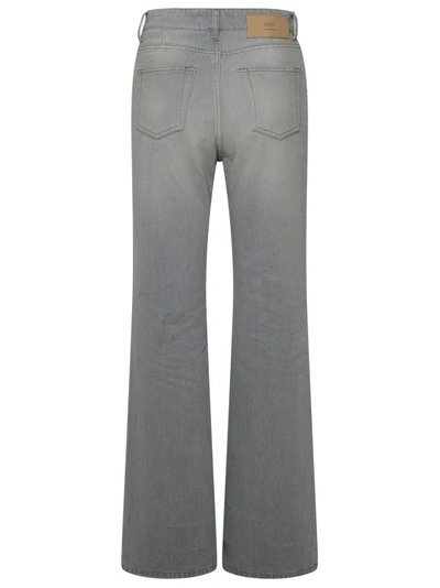 Shop Ami Alexandre Mattiussi Grey Cotton Jeans