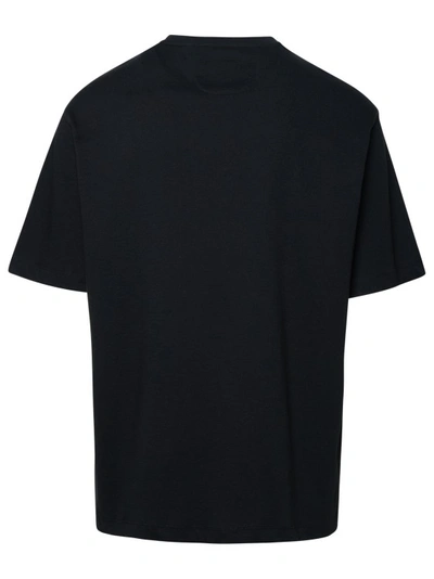 Shop Ferrari Black Cotton T-shirt
