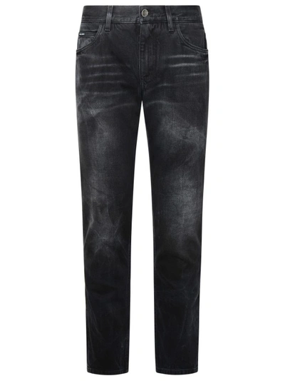 Shop Dolce & Gabbana Black Skinny Jeans