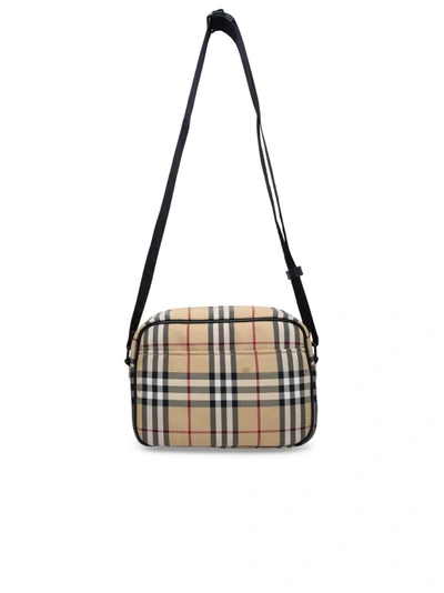 Shop Burberry Paddy Check Bum Bag In Green