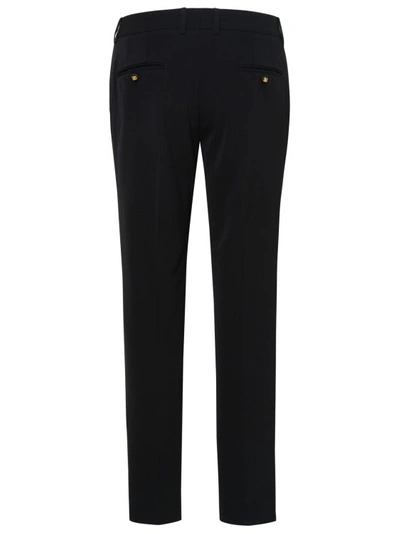 Shop Dolce & Gabbana Kate' Black Wool Pants
