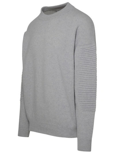 Shop Ferrari Grey Cashmere Blend Sweater