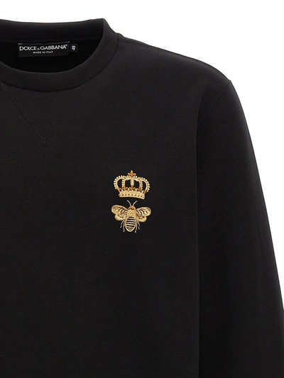 Shop Dolce & Gabbana 'essential' Sweatshirt In Black