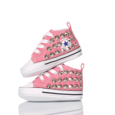 Shop Mimanera Converse Infant Studs Pink Customized