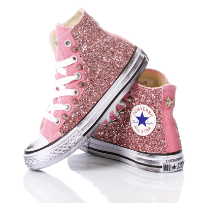 MIMANERA CONVERSE JUNIOR GLITTER PINK 