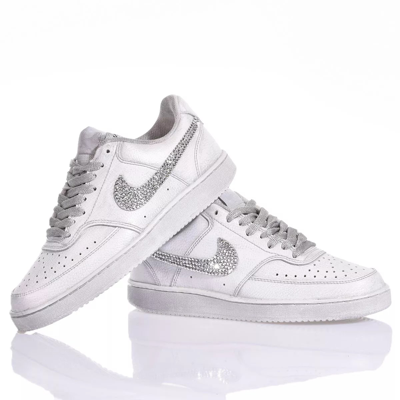 Shop Mimanera Nike Washed Silver Custom