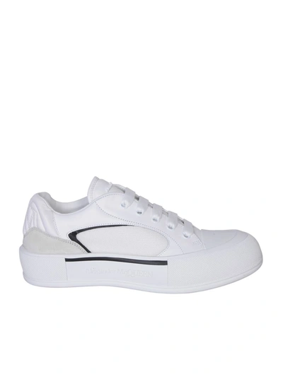Shop Alexander Mcqueen Sandals In White