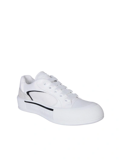 Shop Alexander Mcqueen Sandals In White
